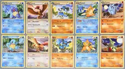 Pokemon HGSS Unleashed Regular Vintage Card Lot x10 NM 💎 (3 RARES) - Image 1