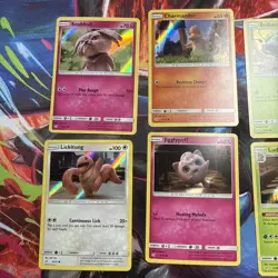 2019 Pokemon Detective Pikachu Holo Foil Cards Common TCG Mixed Lot 8 - Image 1