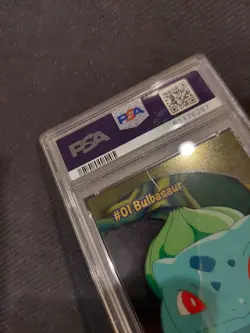 PSA 10 Bulbasaur Clear Card 200 Topps Pokemon - Image 2