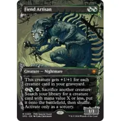 FIEND ARTISAN (SHOWCASE) X4 Special Guests Magic MTG MINT CARD - Image 1