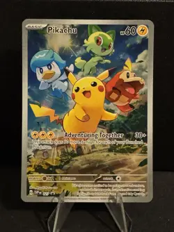 Pikachu 027 Sv: Scarlet & Violet Promo Cards Holo - Image 1