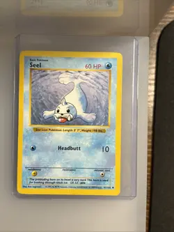 Pokemon TCG Seel Base Set Shadowless Uncommon Card 41/102 - Image 1