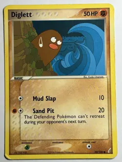 Diglett Crystal Guardians 50/100 MP-HP Pokemon Card - Image 1