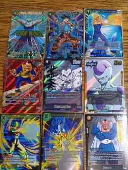 Dragon Ball Z Holo Foil 8 Card Lot! - Image 1