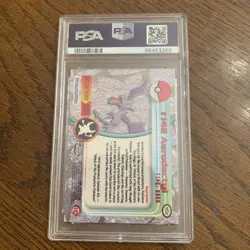 #142 Aerodactyl Topps Chrome TV Animation Series 2 Pokemon Card PSA 10 GEM MT - Image 3