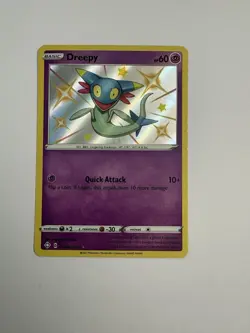 Pokemon Dreepy Shining Fates: Shiny Vault Holo Rare Card SV060/SV122 - Image 1