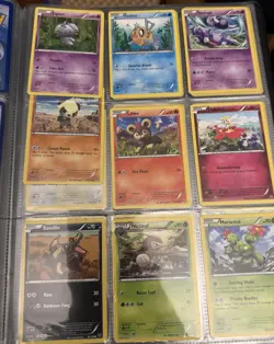 Pokemon Charizard Binder With Bulk Pokemon Cards Pages Ungraded Unsorted XY era - Image 5