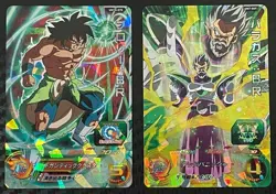 Dragon Ball Heroes Cards Broly UM10-070 Prism Holo Bandai Made in Japan - Image 1
