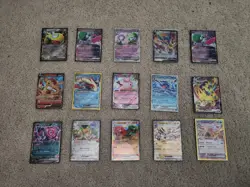 25 Ex And V English And Japanese Pokemon Card Lot - Image 1
