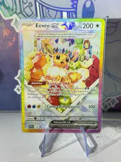 Eevee ex 174 Full Art Holo Pokemon Sv: Scarlet & Violet Promo Cards English NM - Image 1