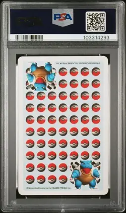 PSA 10 JAPANESE POKEMON GENGAR STADIUM PLAYING CARD BLUE KING CLUBS GEM MINT 10 - Image 2