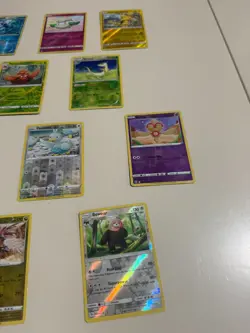 Pokemon 20 Card Bulk REVERSE HOLO Lot LP-HP Uncommon Holographic Poliwhirl - Image 4