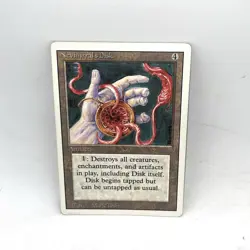 MTG Magic the Gathering Nevinyrral's Disk (267/306) Revised Edition MP - Image 1