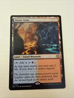 Steam Vents - Lorwyn Eclipsed - MtG- NM - Image 1