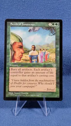 1x Seeds of Innocence - LP - Mirage Block - mtg - Image 1