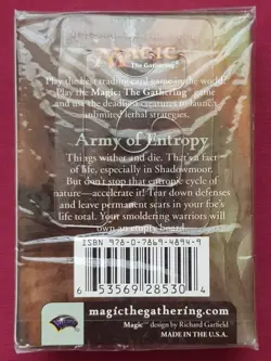 Magic The Gathering SHADOWMOOR ARMY OF ENTROPY New Sealed Theme Deck MTG - Image 2