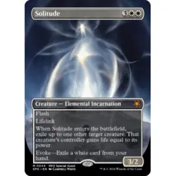 Solitude (borderless) M/NM Magic: The Gathering MTG Special Guests - Image 1