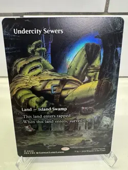 Undercity Sewers (Borderless) Teenage Mutant Ninja Turtles Eternal-Legal Foil - Image 1