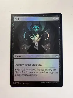 Fell - FOIL - MTG BLB Bloomburrow - NM - Image 1