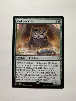 Owlbear Cub - MTG Commander Legends: Battle for Baldur's Gate - NM - Image 1