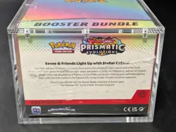 Pokemon SV8.5 Prismatic Evolutions Factory Sealed Booster Bundle Display Case - Image 3