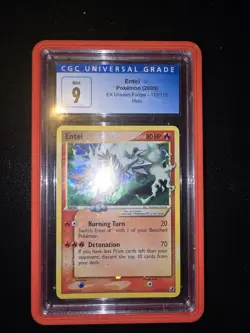 Pokemon Gold Star Legendary Dogs Set ENTEI, SUICUNE, RAIKOU Graded CGC 9's. - Image 1