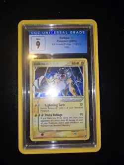 Pokemon Gold Star Legendary Dogs Set ENTEI, SUICUNE, RAIKOU Graded CGC 9's. - Image 3