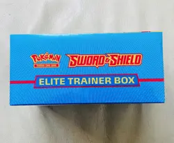 Pokemon TCG Sword & Shield Elite Trainer Box (Blue/Zamazenta) - New/Sealed - Image 3