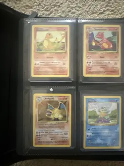 Pokemon Base Set Master Set Top Loader Binder. Energy’s Not Included. - Image 1