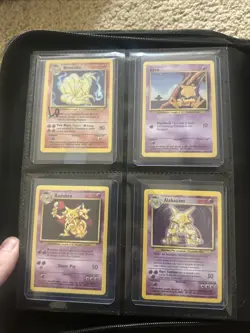 Pokemon Base Set Master Set Top Loader Binder. Energy’s Not Included. - Image 4
