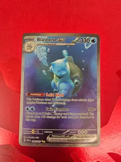 Pokemon Blastoise EX 200/165 Special Illustration Rare SV Scarlet & Violet 151 - Image 1
