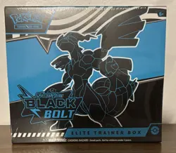 Pokemon Black Bolt Elite Trainer Box ETB - Factory Sealed - Image 1