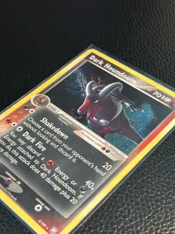 Pokemon TCG Dark Houndoom Reverse Holo Card 5/109 HP - Image 2