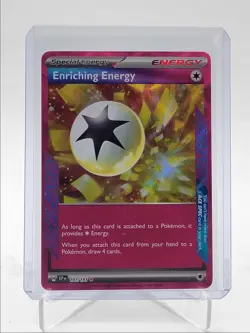 ENRICHING ENERGY 2024 POKEMON SURGING SPARKS ACE SPEC RARE B 191/191 Q5542 - Image 1