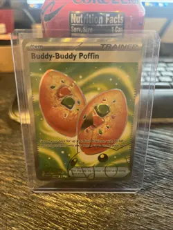 Pokemon TCG Rare Candy Buddy Poffin 167/132 Trainer Mega EVO - Image 1