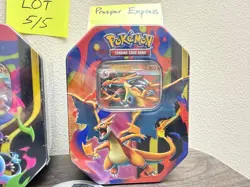 2 Pokemon TCG Mega Charizard X /Y Ex Tin Bundle Sealed New #5/5 - Image 3