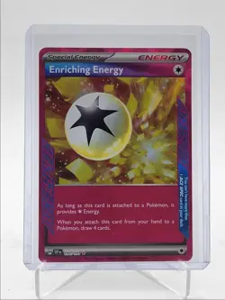 ENRICHING ENERGY 2024 POKEMON SURGING SPARKS ACE SPEC RARE A 191/191 Q5542 - Image 1