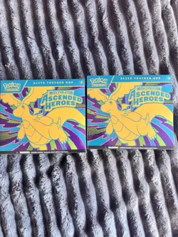 Pokemon TCG -Mega Evolution - 2 Ascended Heroes ETBs - Sealed - Image 1