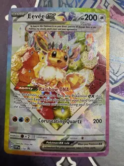Eevee ex 174 Promo Scarlet & Violet Promo Pokemon TCG NM - Image 1