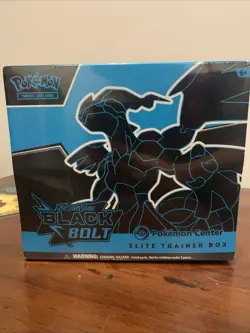 Pokemon Center Exclusive Black Bolt Elite Trainer Box ETB New Sealed - Image 1