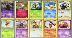 Pokemon XY Base Set Regular Singles Card Lot x20 (2 RARES) VLP - Image 2