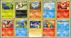 Pokemon Black & White Boundaries Crossed Regular Vintage Card Lot x10 NM/VLP+ 💎 - Image 1