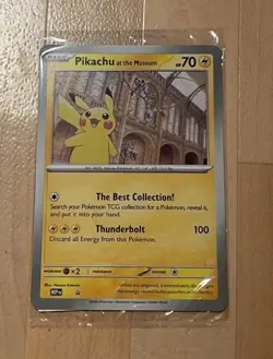 Pikachu At The Museum Natural History Museum Pokemon Promo 2026 (Sealed) - Image 1