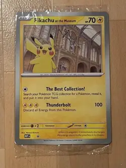 Pikachu At The Museum Natural History Museum Pokemon Promo 2026 (Sealed) - Image 5