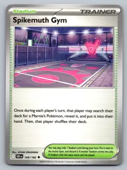 Pokemon TCG SV10: Destined Rivals Spikemuth Gym 169/182 - Image 1
