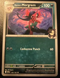 Marnie's Morgrem 135/182 Uncommon Scarlet & Violet: Destined Rivals Pokemon TCG - Image 1
