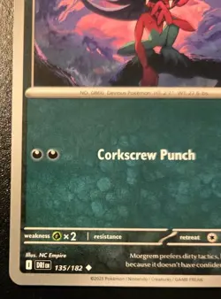 Marnie's Morgrem 135/182 Uncommon Scarlet & Violet: Destined Rivals Pokemon TCG - Image 4