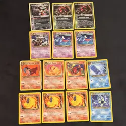 Vintage Team Rocket / Neo Destiny Dark Pokemon Lot – W/ PT Holo Slowking. (16) - Image 1