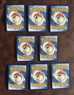 LOT of 8 Eevee Evolution Cosmos Holofoil Pokemon Prismatic Evolutions Promo MINT - Image 2