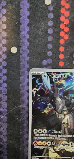 N's Zekrom 031 - Ascended Heroes ETB Promo - Pokemon Center Stamped - In Hand - Image 2